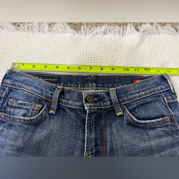 Citizens of Humanity Kelly Stretch 001 Low Waist Bootcut Jeans Size 25 - Picture 4 of 11